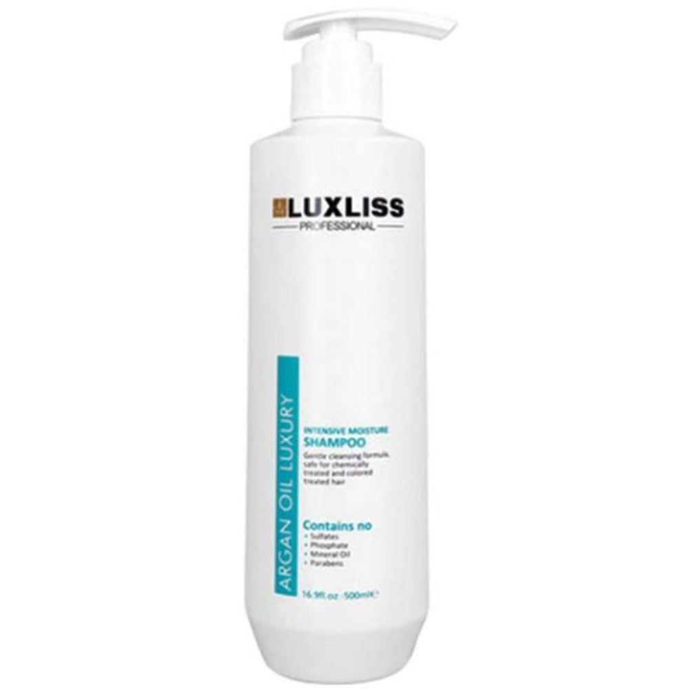 Luxliss Argan Oil Luxury Intensive Moisture Shampoo - Увлажняющий аргановый шампунь