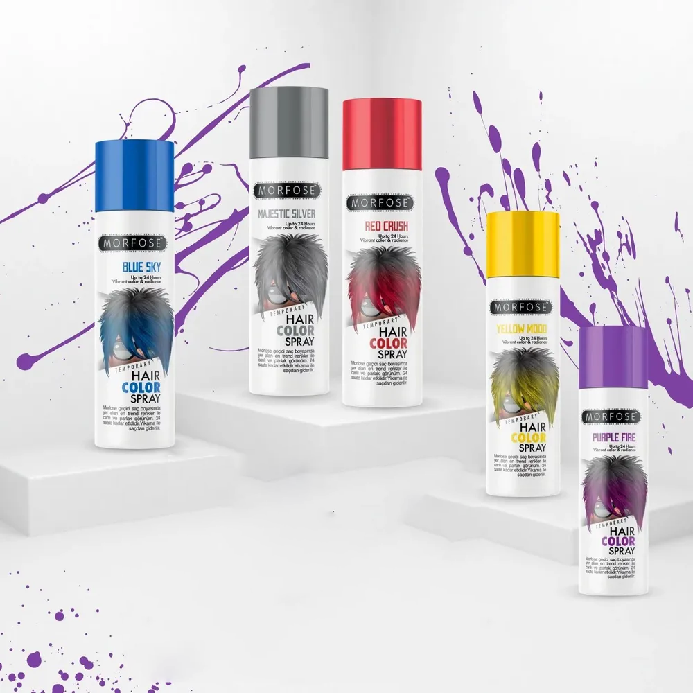 Кольоровий спрей для волосся - Morfose Color Spray