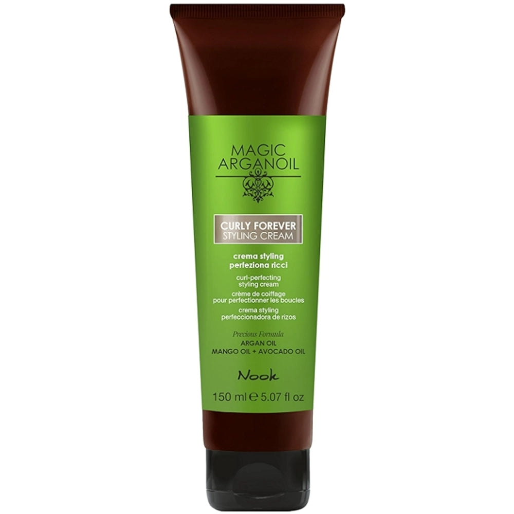 Крем для укладки локонів - Nook Magic Arganoil Curly