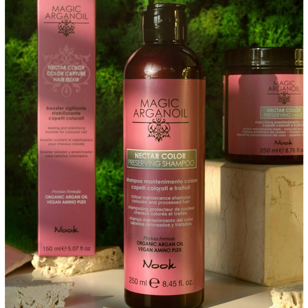 Шампунь для збереження кольору - Nook Magic Arganoil Nectar Color Shampoo 5