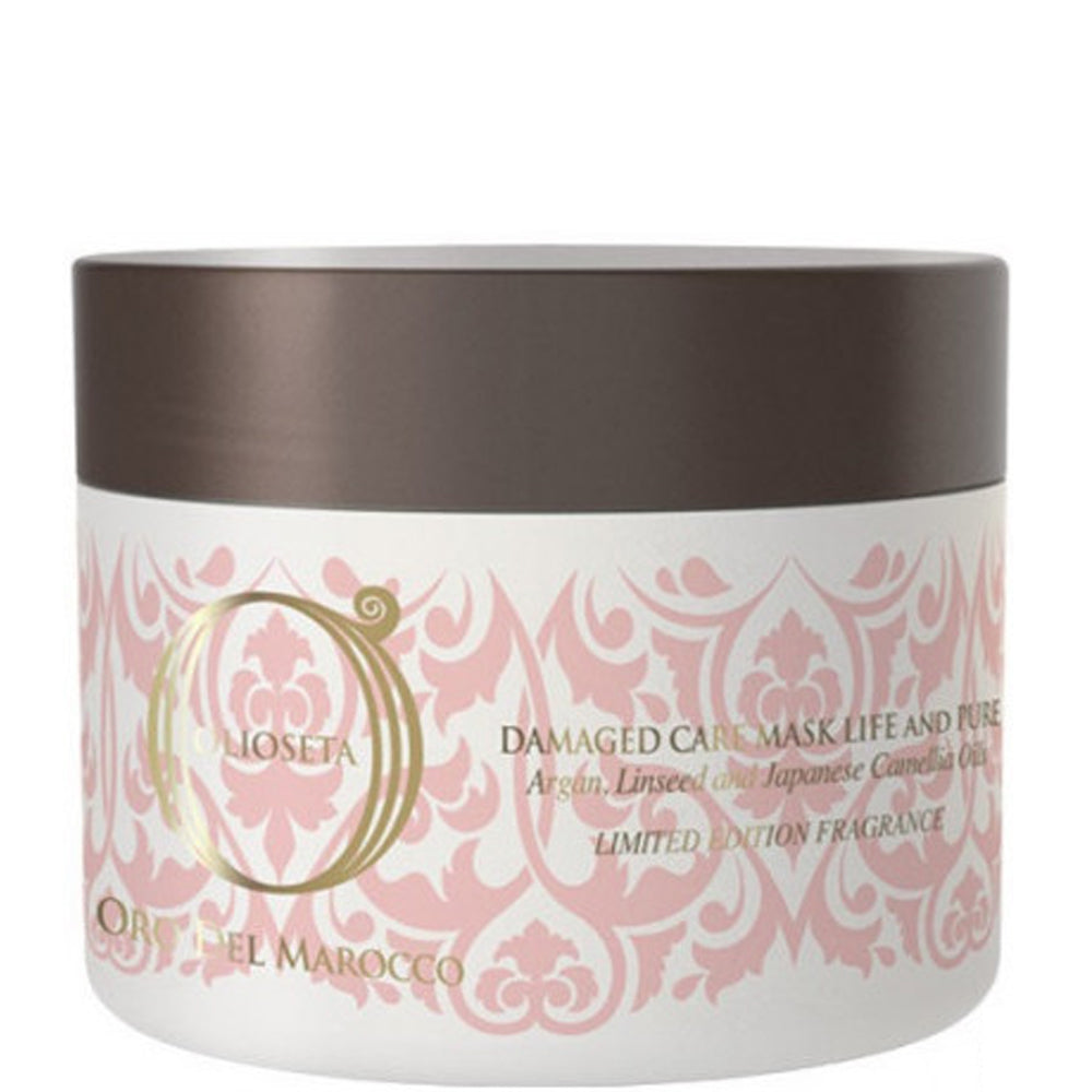 Відновлююча маска для пошкодженого волосся - Barex Italiana Olioseta 250 мл