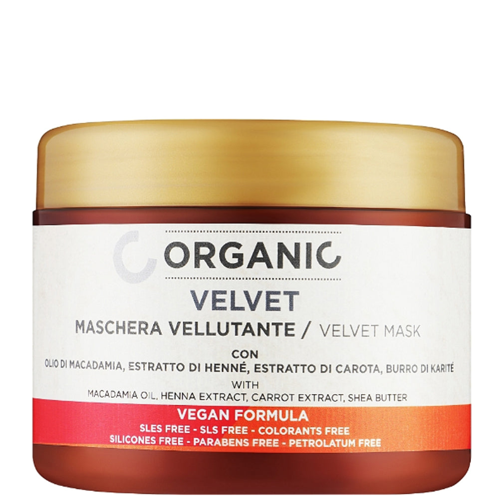 Бархатная маска для окрашенных и поврежденных волос - Punti di Vista Organic Velvet Mask