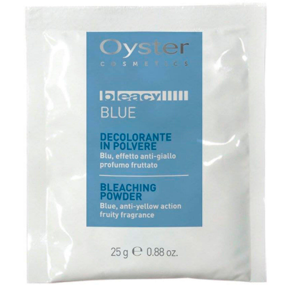 Осветляющая  безаммиачная пудра для волос (голубая) - Oyster Bleaching Powder Blue