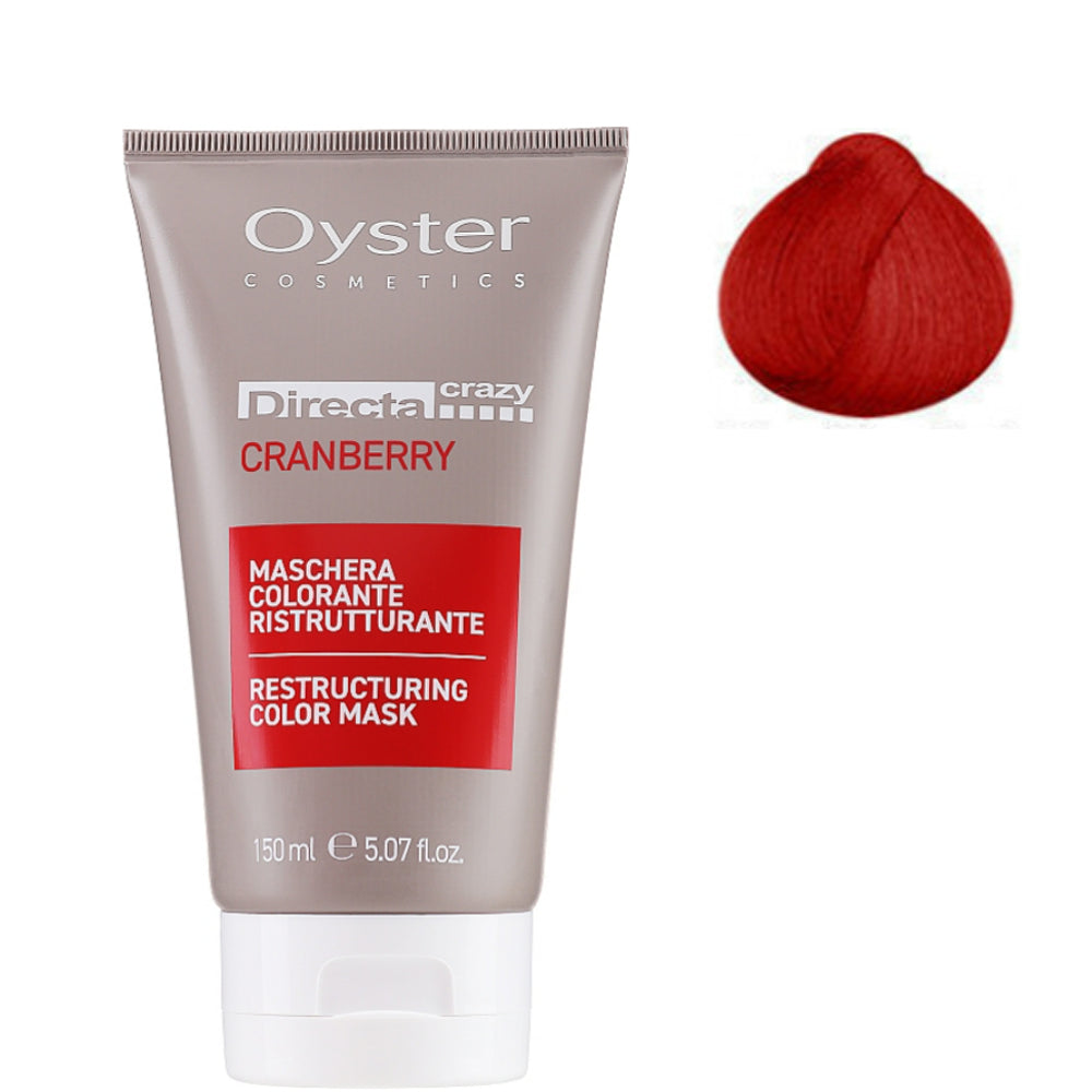 Тонуюча маска для волосся 150 мл - Oyster Directa Crazy Restructuring Color Mask