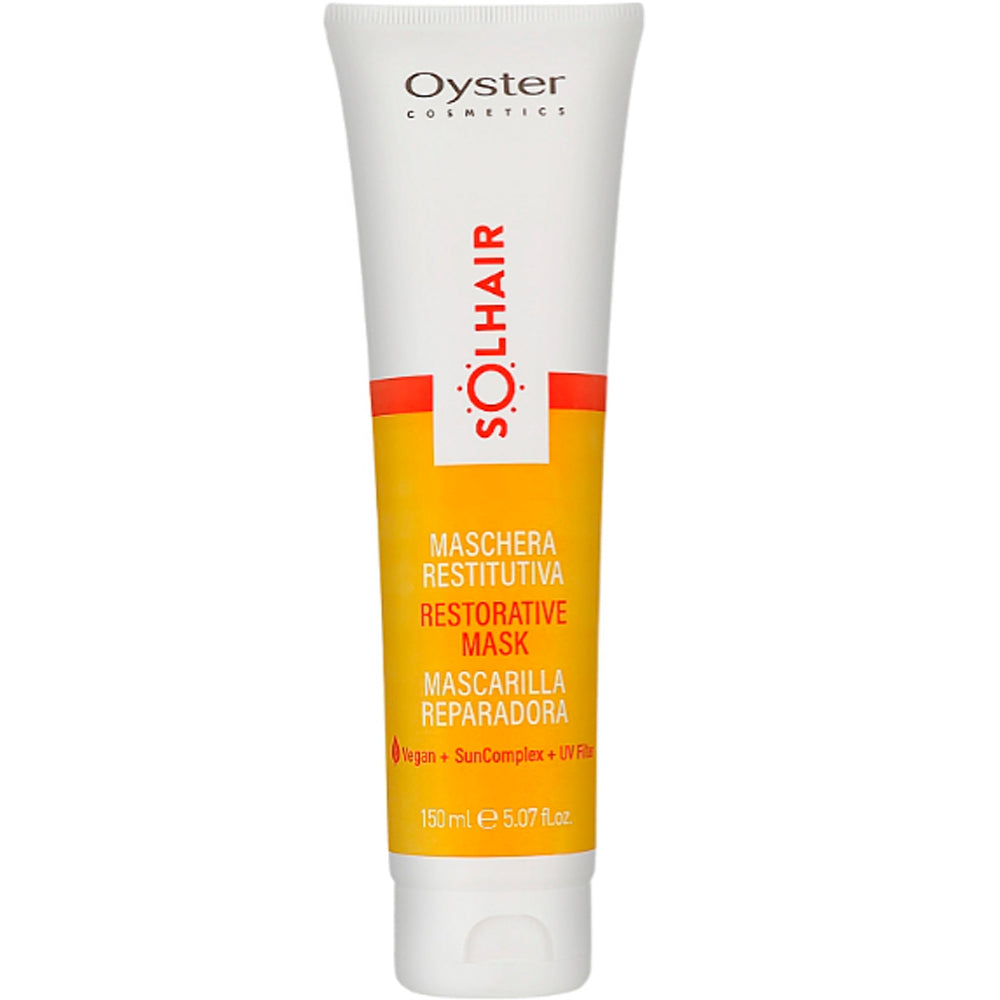 Маска відновлювальна для волосся з ультрафіолетовим фільтром - Oyster Solhair Mask