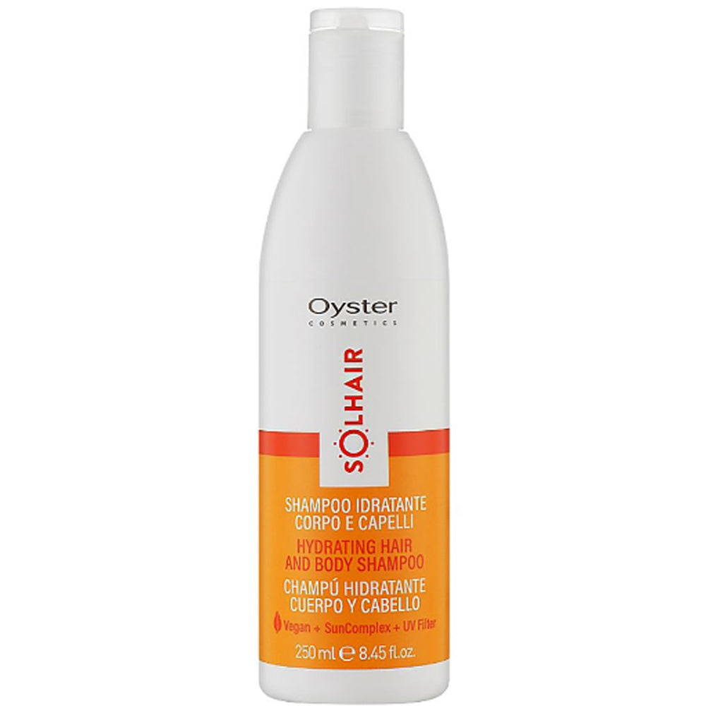 Шампунь для волос с ультрафиолетовым фильтром - Oyster Solhair Shampoo