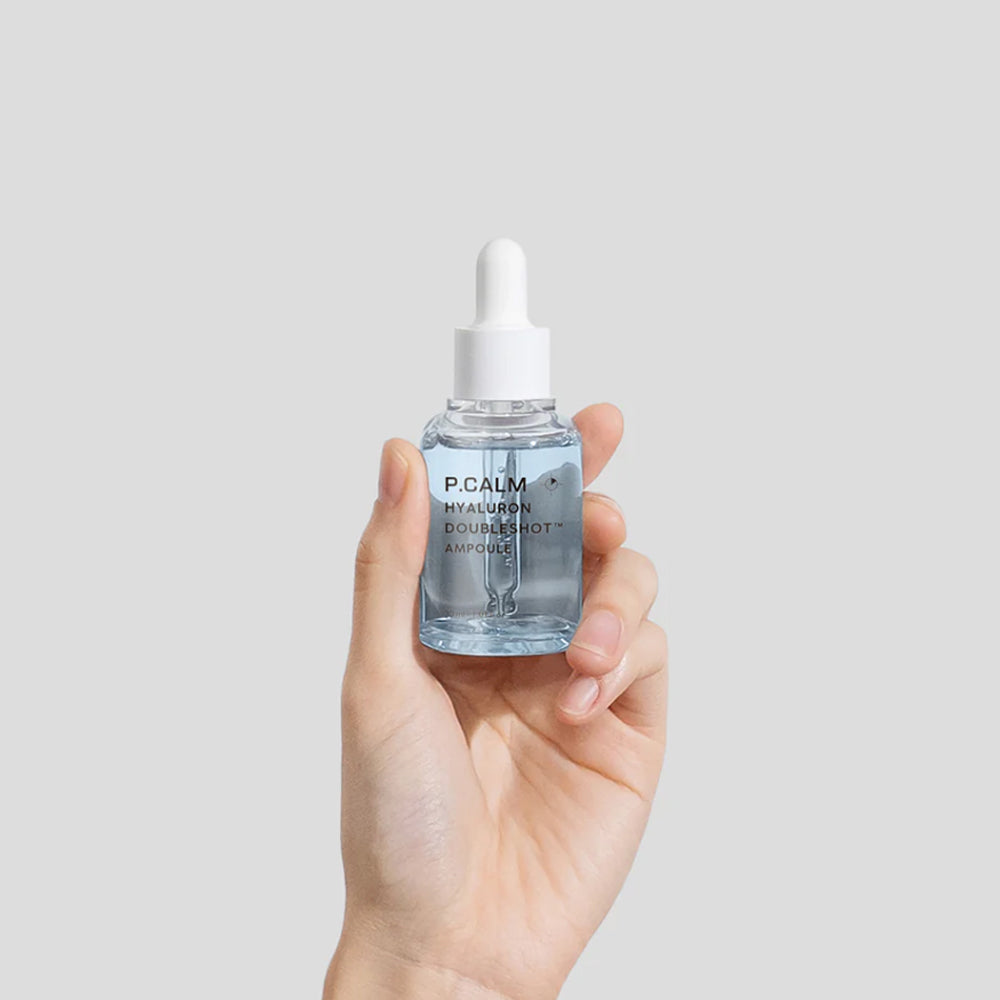 Сыворотка с гиалуроновой кислотой для глубокого увлажнения - P.Calm Hyaluron Doubleshot Ampoule