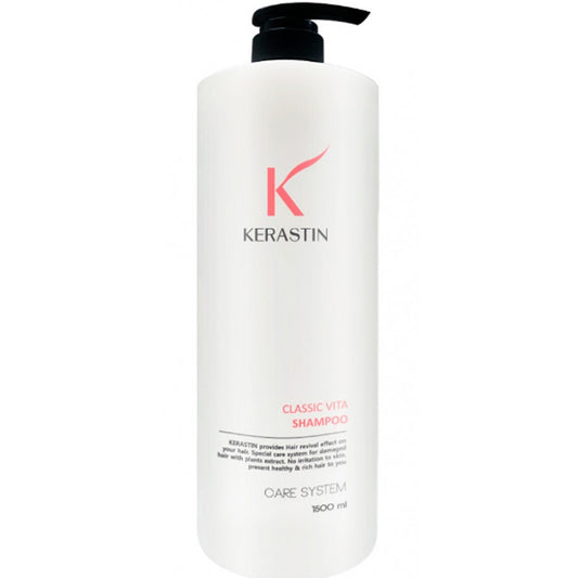 Шампунь протеїновий - PL Cosmetic Kerastin Classic Vita Shampoo