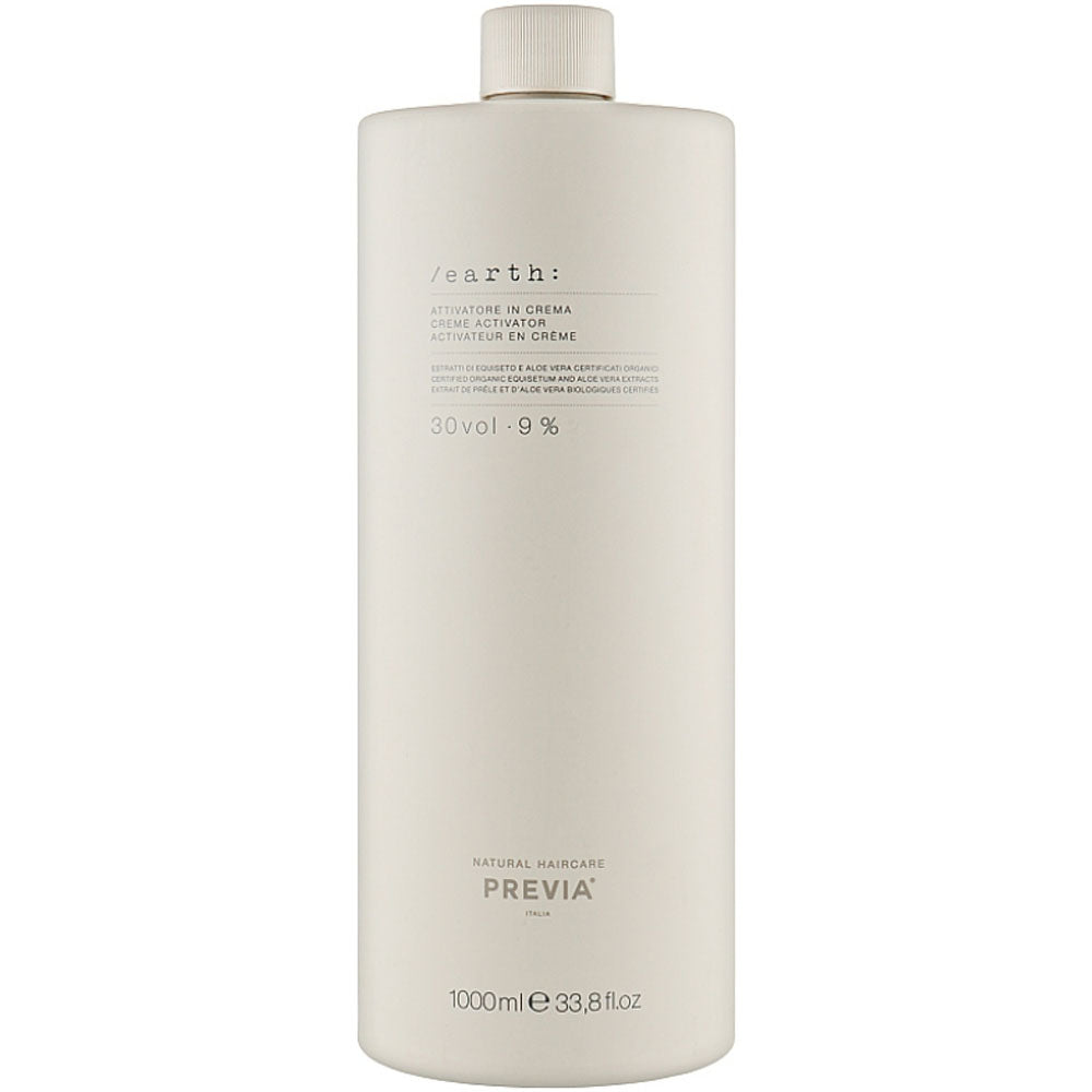 Крем-активатор для волос - Previa Earth 30 Vol 9%