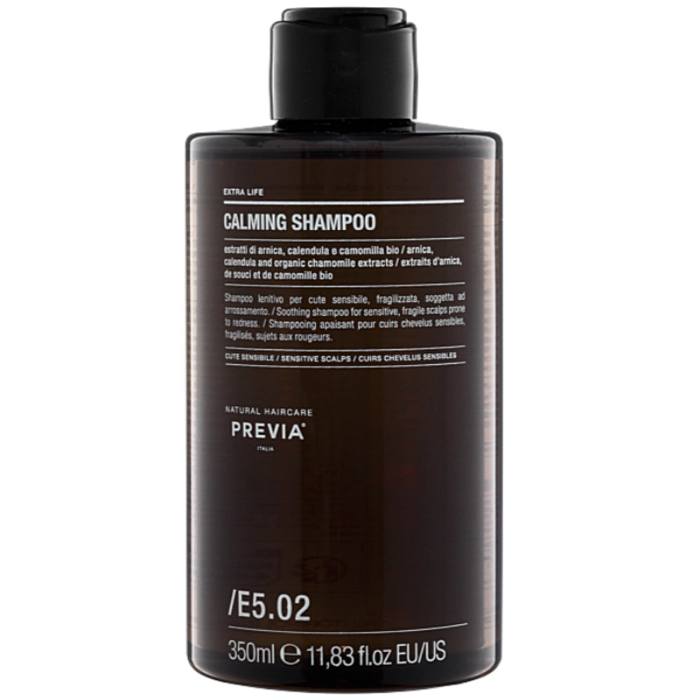 Заспокійливий шампунь для чутливої шкіри голови - Previa Extra Life 350 мл