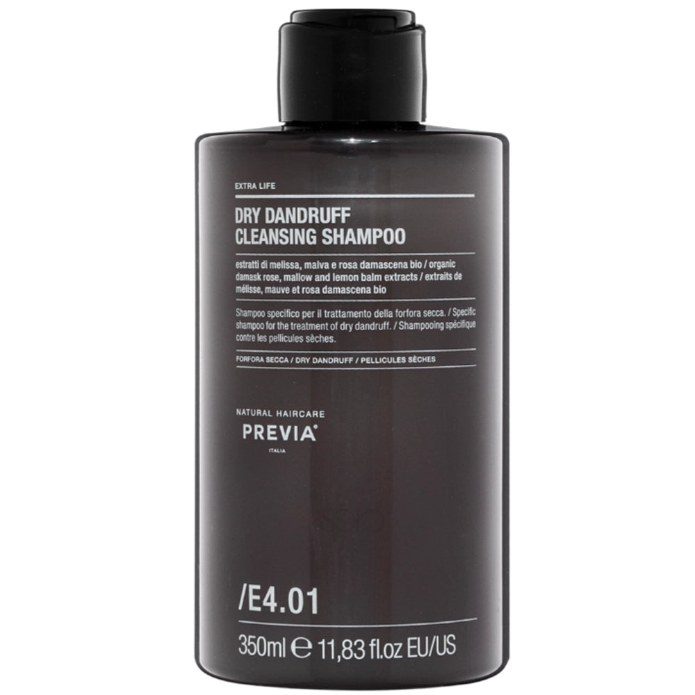 Шампунь очищающий против сухой перхоти - Previa Extra Life Dry Dandruff Cleansing Shampoo