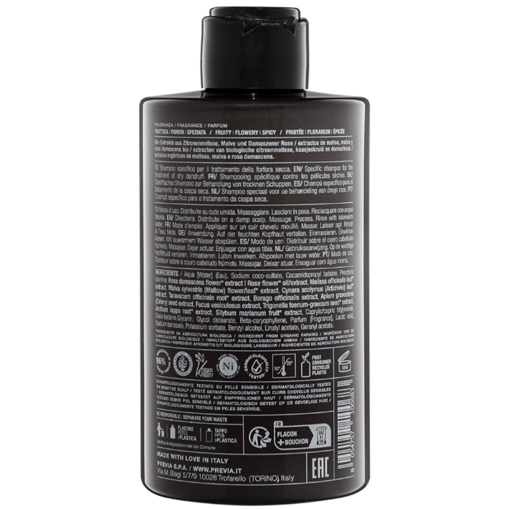 Шампунь очищающий против сухой перхоти - Previa Extra Life Dry Dandruff Cleansing Shampoo