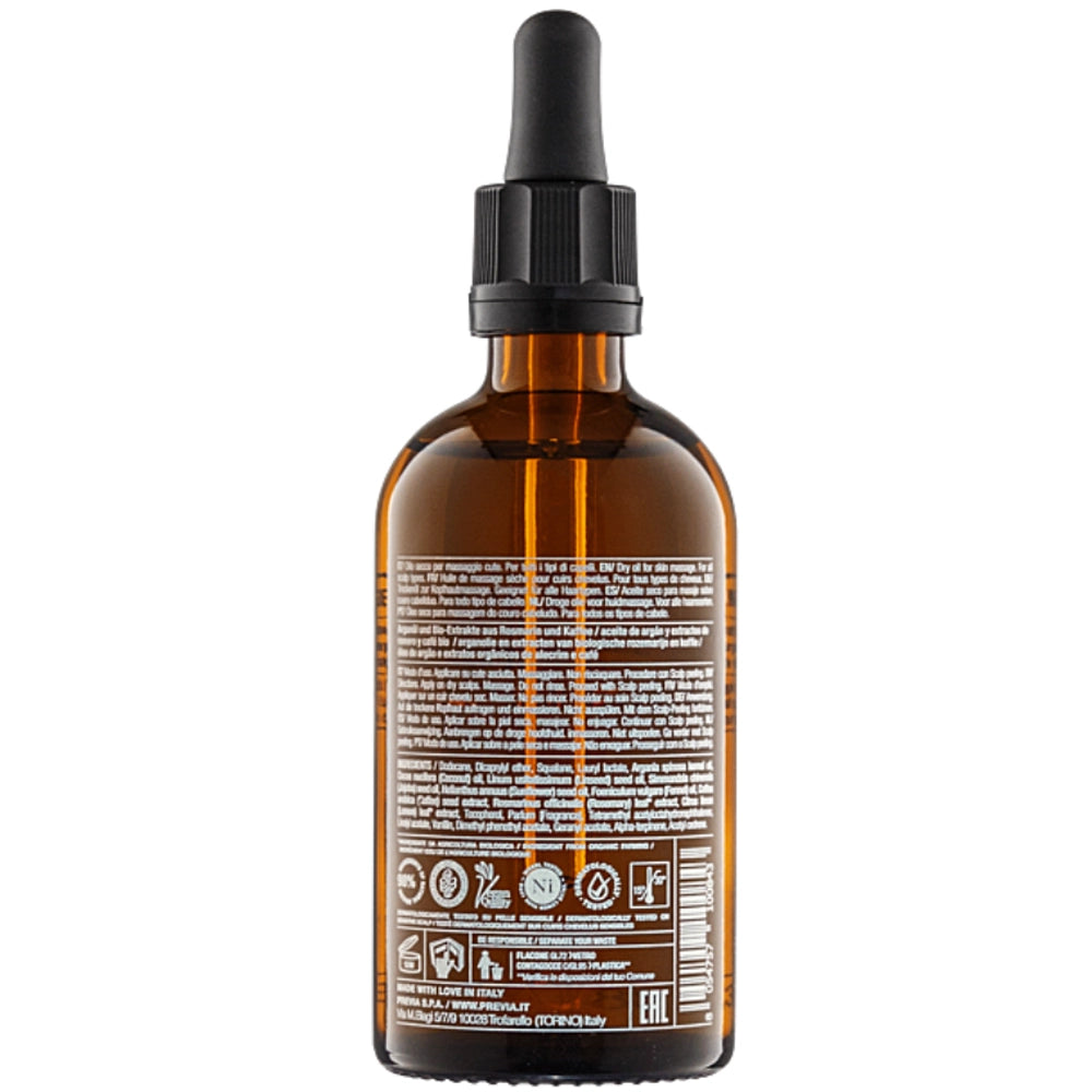 Масажна олія для шкіри голови - Previa Extra Life склад