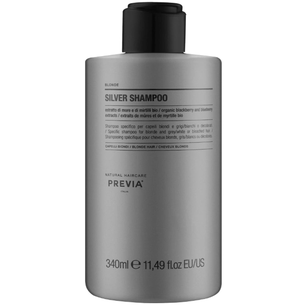 Шампунь Срібний блиск - Previa Blonde Silver Shampoo