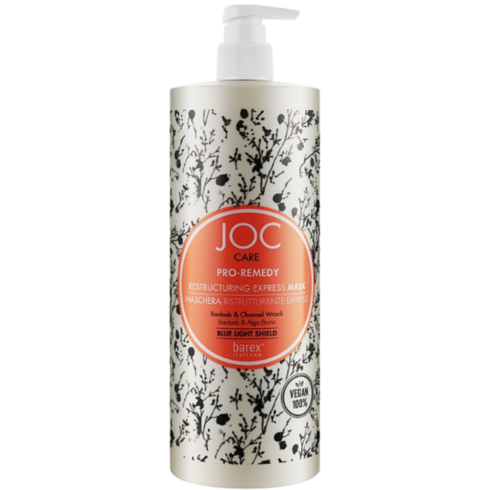 Маска реструктуруюча для пошкодженого волосся - Barex Italiana Joc Care 1000 мл