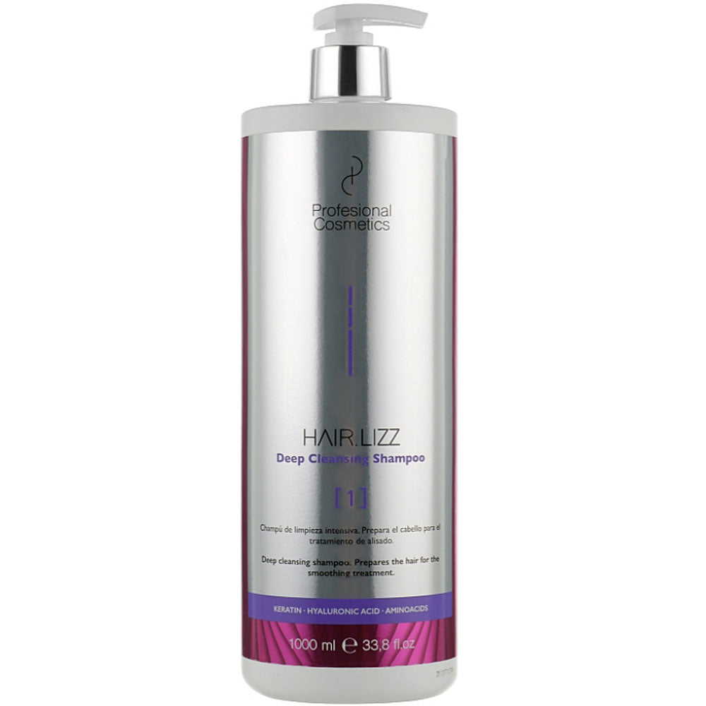 Шампунь для глубокой очистки волос - Profesional Cosmetics Hair Lizz Deep Cleansing Shampoo