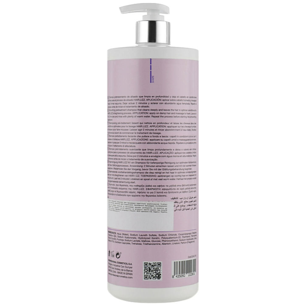Шампунь для глубокой очистки волос - Profesional Cosmetics Hair Lizz Deep Cleansing Shampoo
