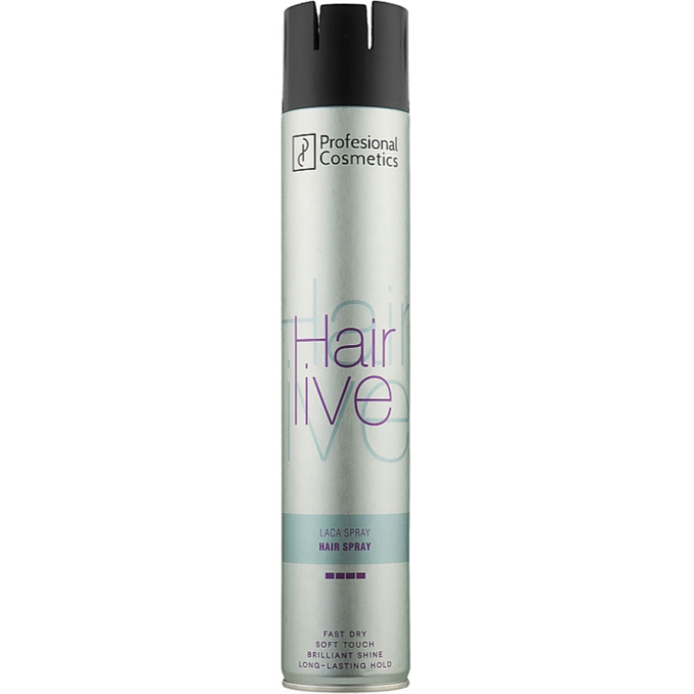 Profesional Cosmetics Hairlive Hair Spray Normal Hold - Лак для волос нормальная фиксация