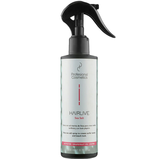 Profesional Cosmetics Hairlive Sea Salt Spray - Спрей для волосся із сіллю