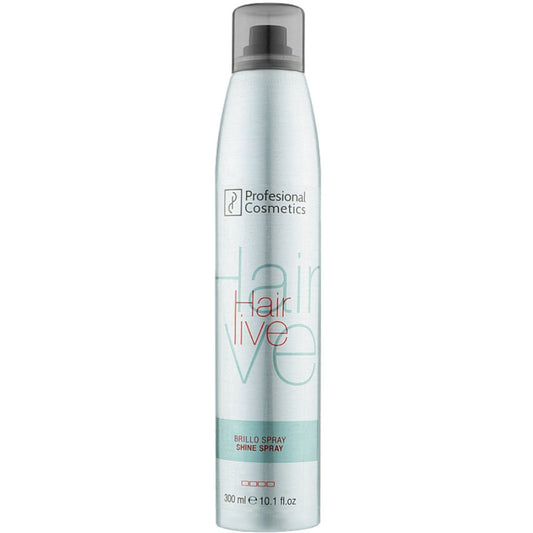 Profesional Cosmetics Hairlive Shine Spray - Спрей-блиск для волосся