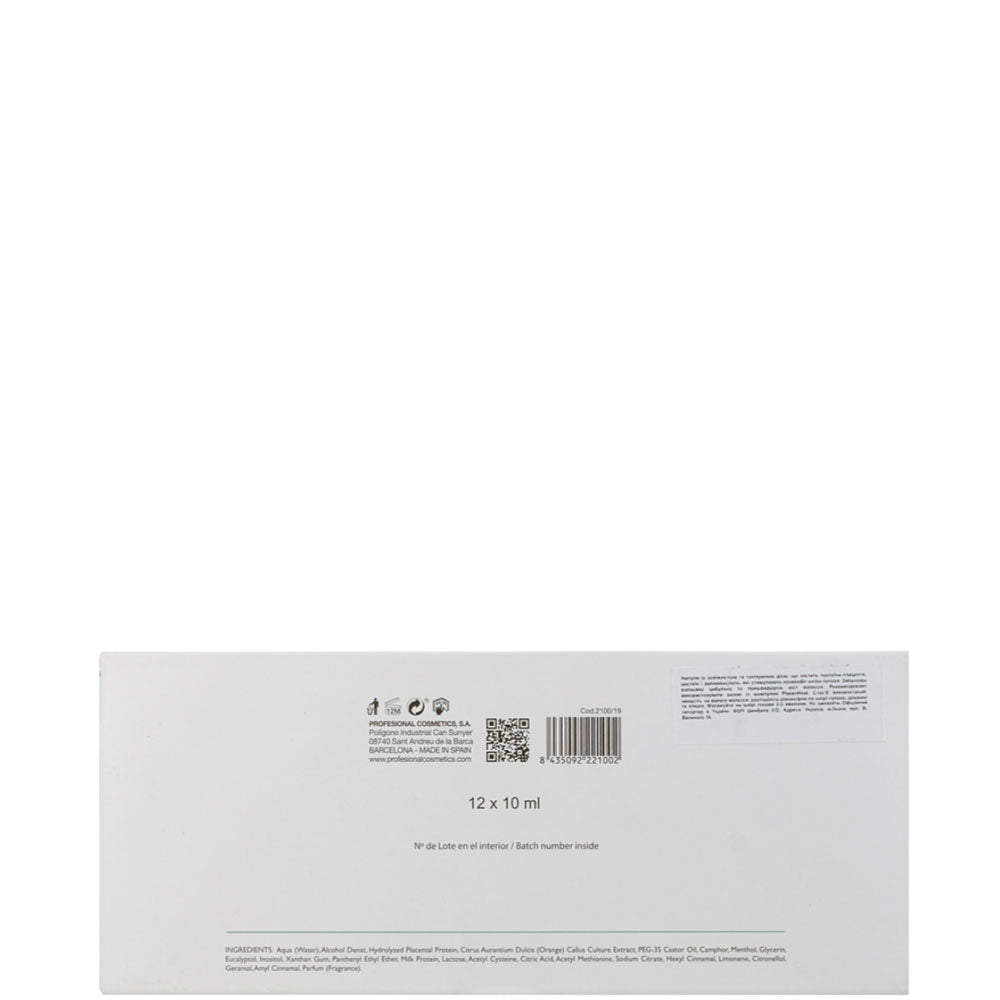 Profesional Cosmetics Placentinol Hairloss Prevention Ampoules - Ампули проти випадіння волосся