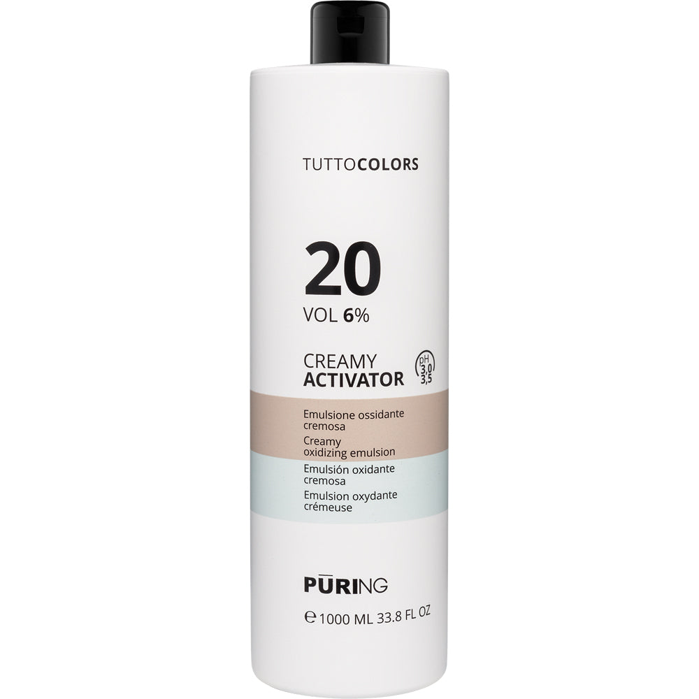 Окислювальна емульсія 6% - Puring Tuttocolors Creamy Activator 20 Vol 1000 мл