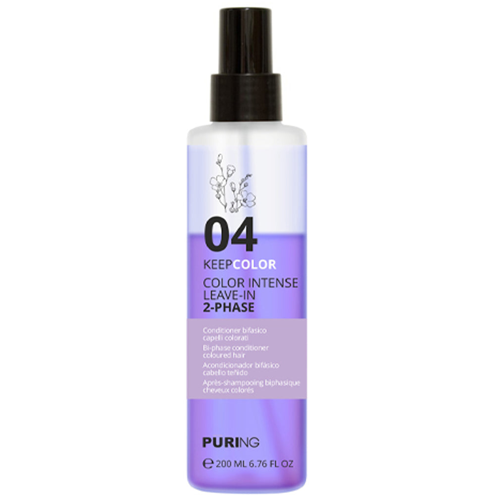 Двофазний кондиціонер для фарбованого волосся - Puring 04 Keepcolor Color Intensive Leave-in 2-Phase