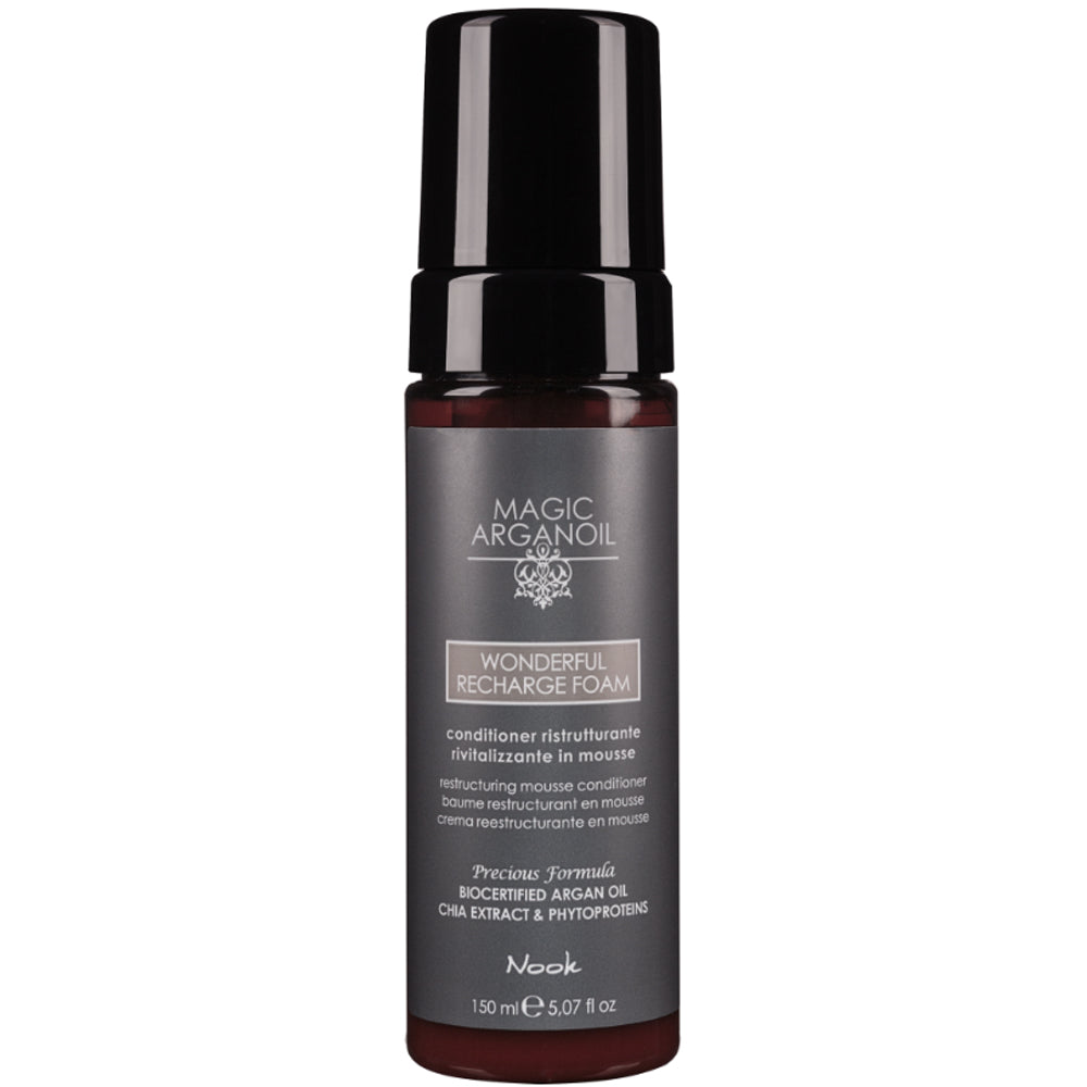 Nook Magic Arganoil Wonderful Recharge Foam — Мусс-кондиционер ревитализирующий несмываемый