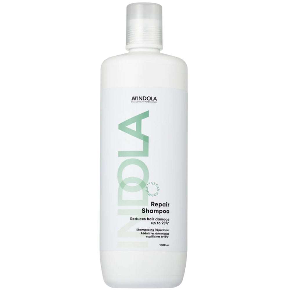 Шампунь для відновлення пошкодженого волосся - Indola Repair Shampoo 1000 мл