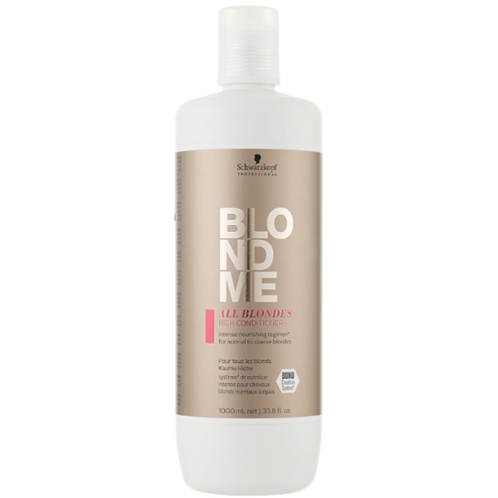 Питательный кондиционер для волос - Schwarzkopf BlondMe Bond Repair Nourishing Conditioner