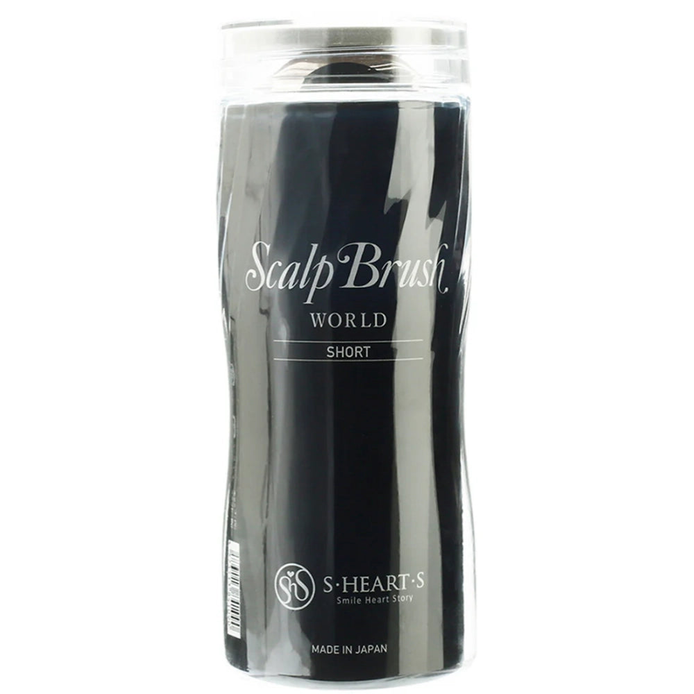 Гребінець для волосся - S-Heart-S Scalp Brush World Model Short Pink Gold упаковка