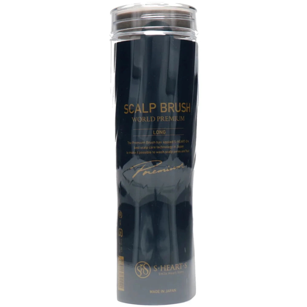 Гребінець для волосся - S-Heart-S Scalp Brush World Model Long Pink Gold упаковка