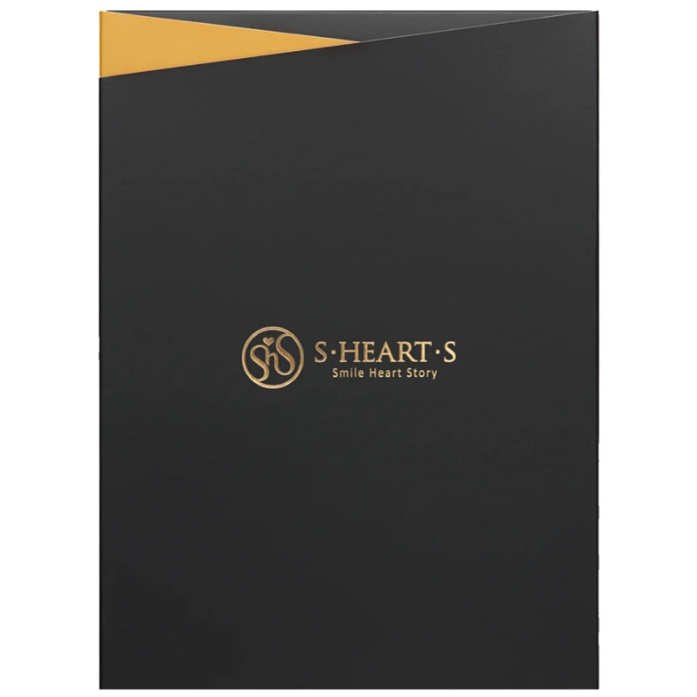 Гребінець для волосся (подарункова коробка) - S-Heart-S Scalp Brush Premium Champagne Gold Long (Gift Box) упаковка