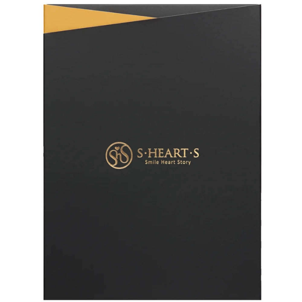 Гребінець для волосся (подарункова коробка) - S-Heart-S Scalp Brush Premium Champagne Gold Short (Gift Box) упаковка