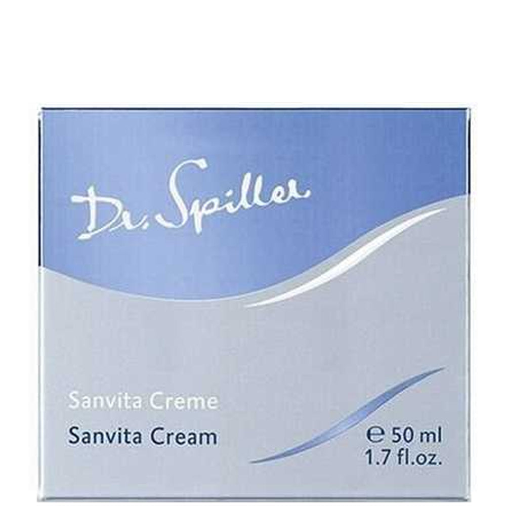 Заспокійливий крем з зеленим чаєм та женьшенем - Dr. Spiller Sanvita Cream