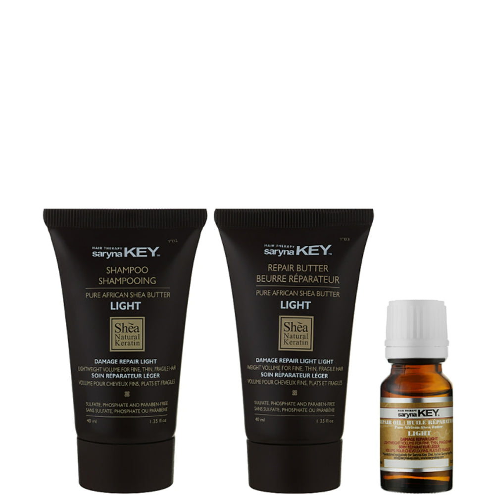 Набор для восстановления волос облегченная формула - Saryna Key Damage Repair Light Kit