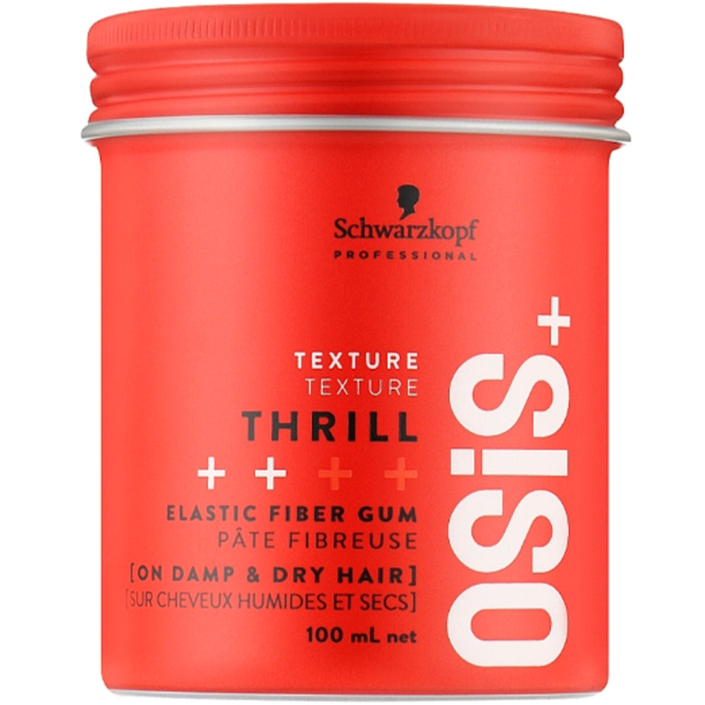 Волокниста текстуруюча паста для волосся - Schwarzkopf Osis+ Thrill Elastic Fiber Gum