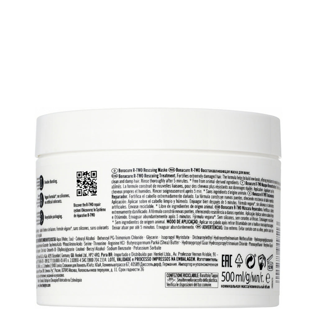 Відновлююча маска для волосся - Schwarzkopf Bonacure склад