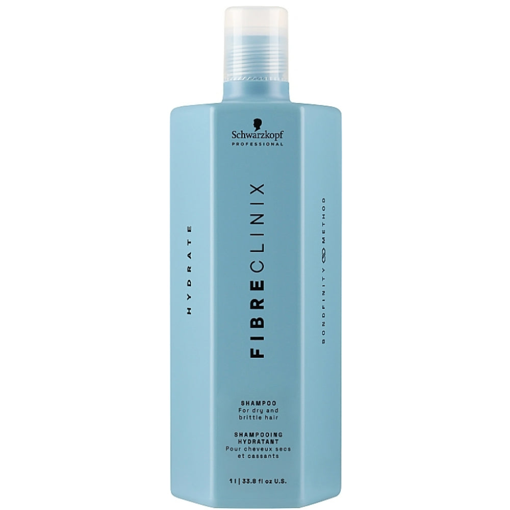 Шампунь для сухого та ламкого волосся - Schwarzkopf Fibre Clinix 1000 мл