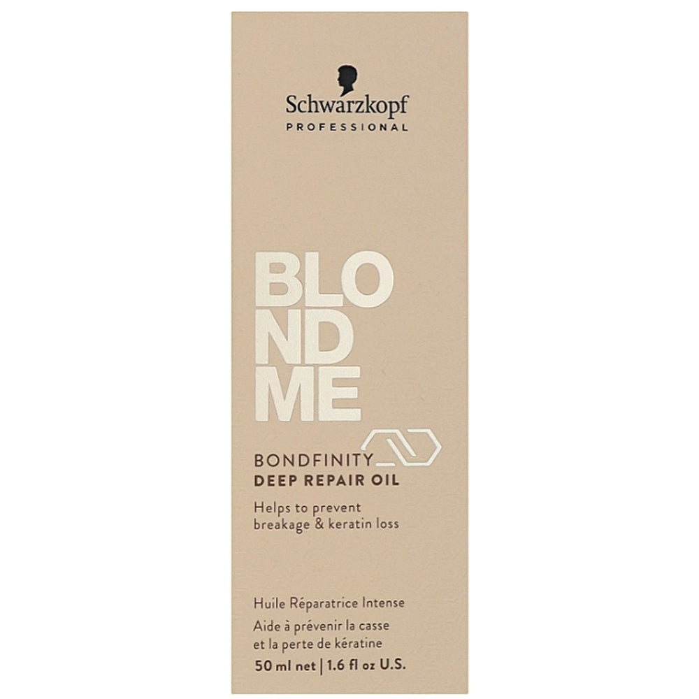 Восстанавливающе масло для волос - Schwarzkopf Blondme Bondfinity Deep Repair Oil