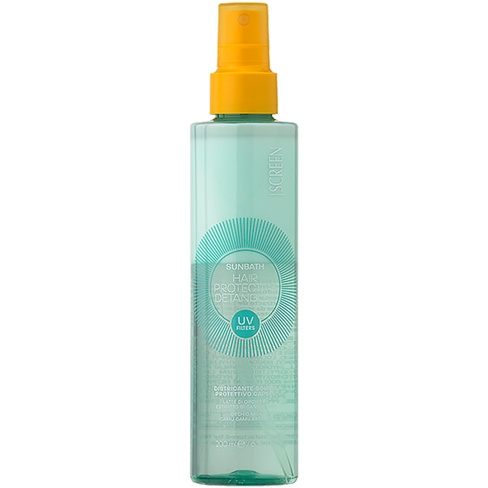 Двухфазный защитный спрей для распутывания волос с УФ-фильтрами - Screen Sun Control Sunbath Hair Protective Detangler