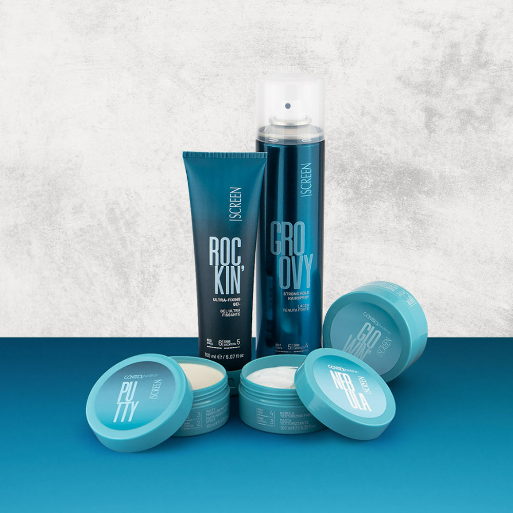 Гель для ультрасильної фіксації волосся - Screen Control Rockin&