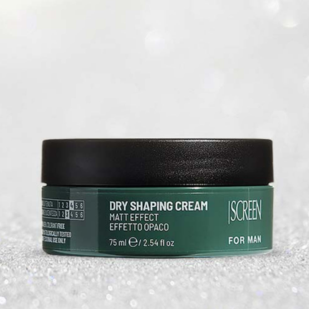 Моделирующий матовый крем для волос средней фиксации - Screen For Man Dry Shaping Cream