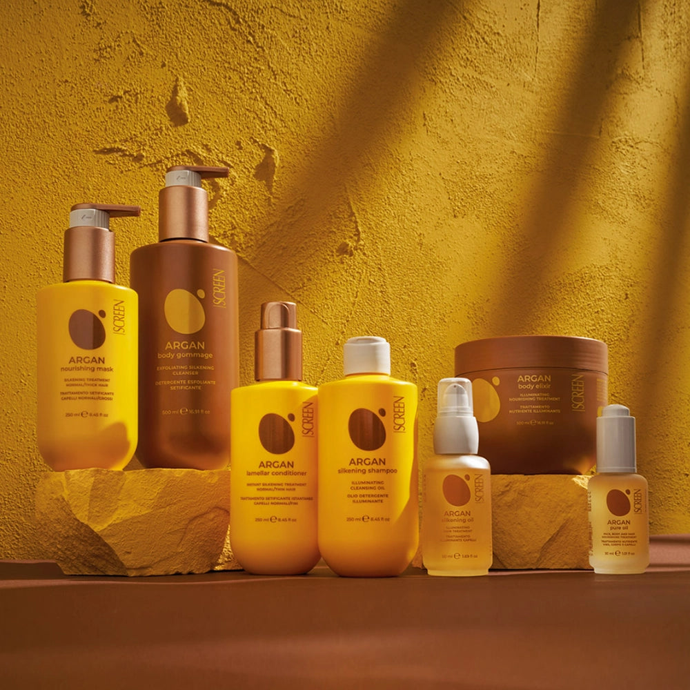 Шампунь с аргановым маслом - Screen Argan Silkening Shampoo