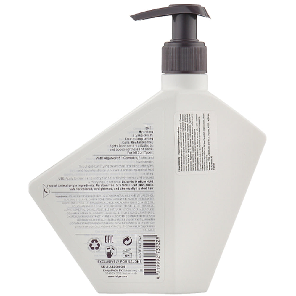 Несмываемый крем для стайлинга - L’Alga Seacurl Cream