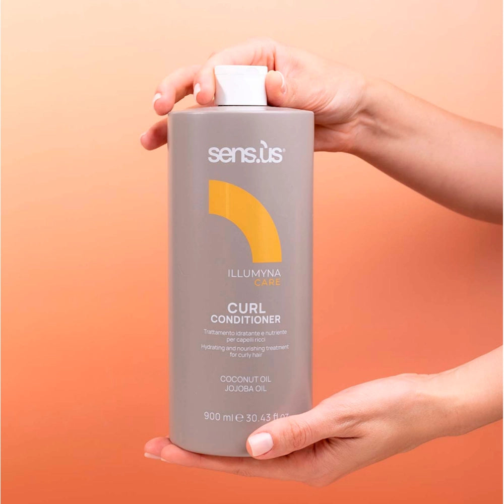 Зволожуючий кондиціонер для кучерявого волосся - Sens.ùs Illumyna Care Curl 5