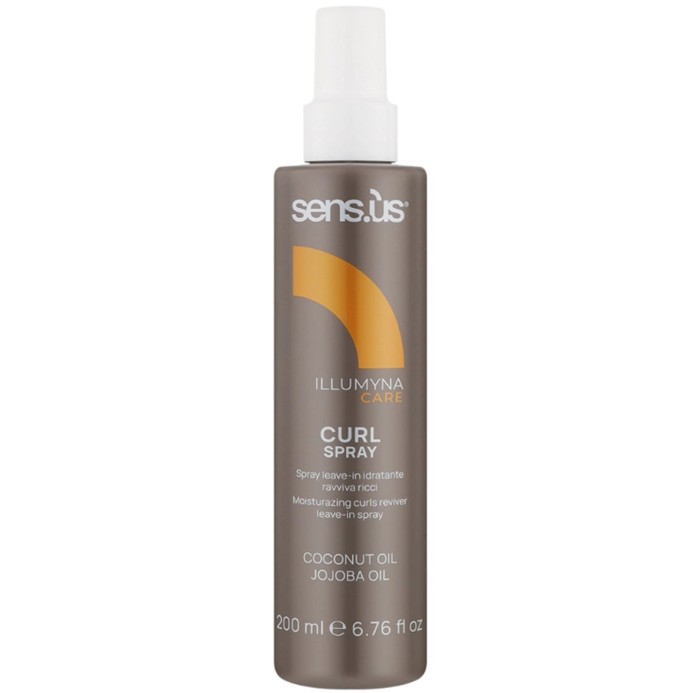 Кондиціонуючий спрей для кучерявого волосся - Sens.ùs Illumyna Care Curl
