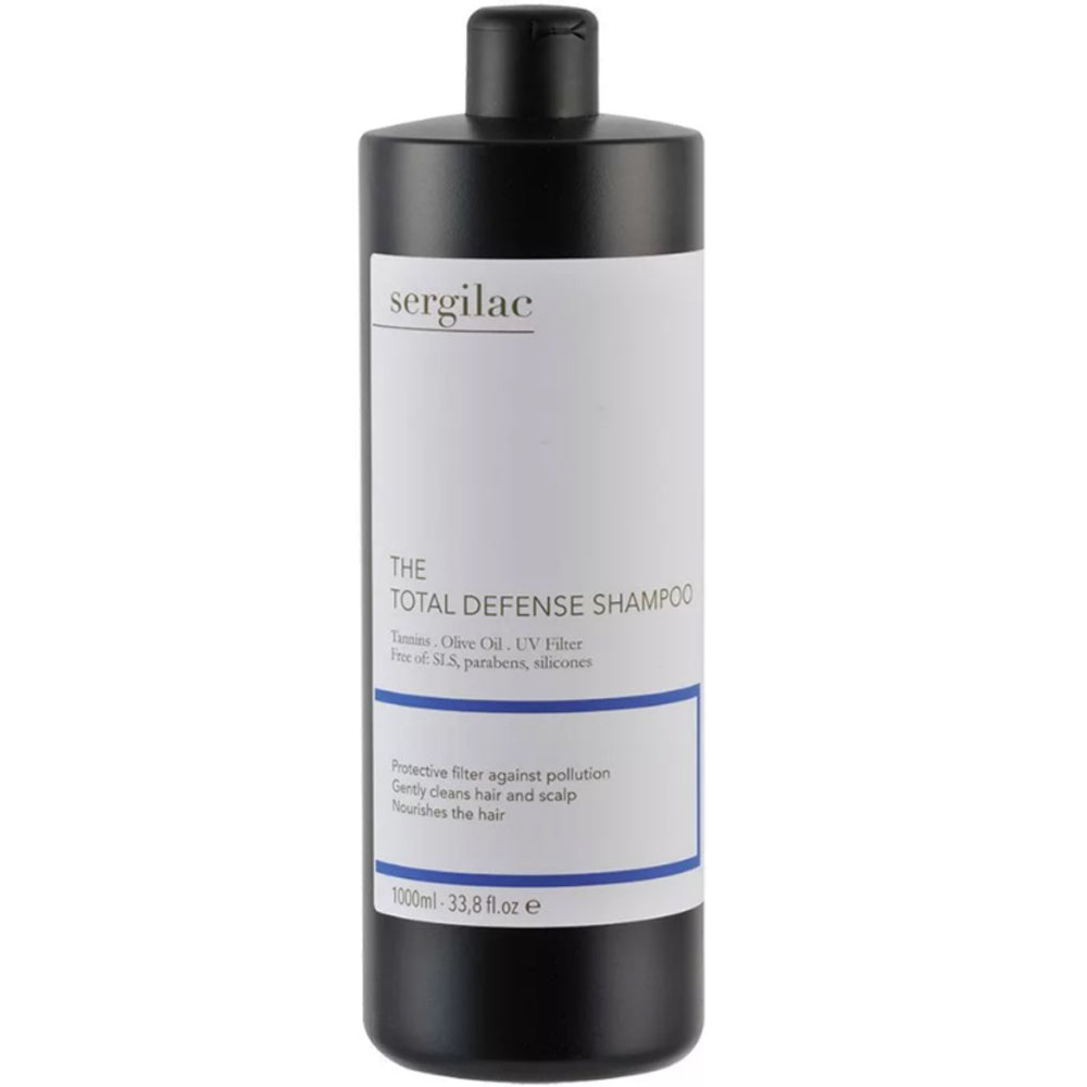 Шампунь для волосся захисний - Sergilac The Total Defence Shampoo