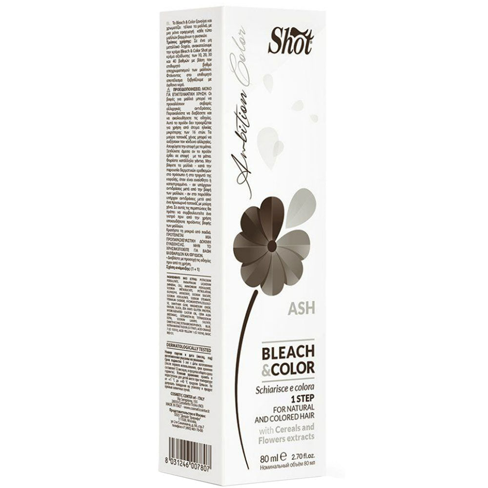 Shot Ambition Color Bleach & Color 80 ml - Знебарвлюючий крем з пігментом 80 мл