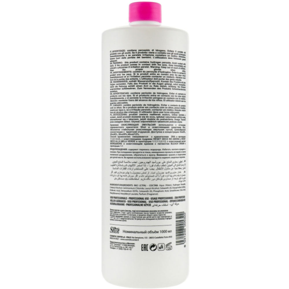 Shot Scented Oxi Emulsion Cream 20 Vol - М&